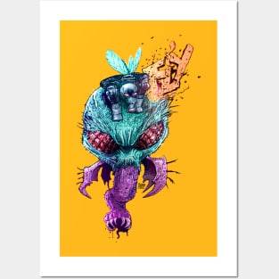 MONSTER FLY Posters and Art